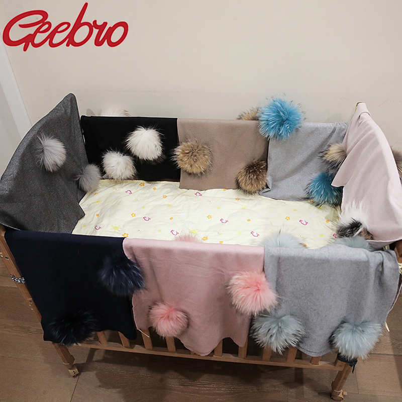 Baby Product - Geebro Neugeborenen Warme Wolle Swaddling Decke