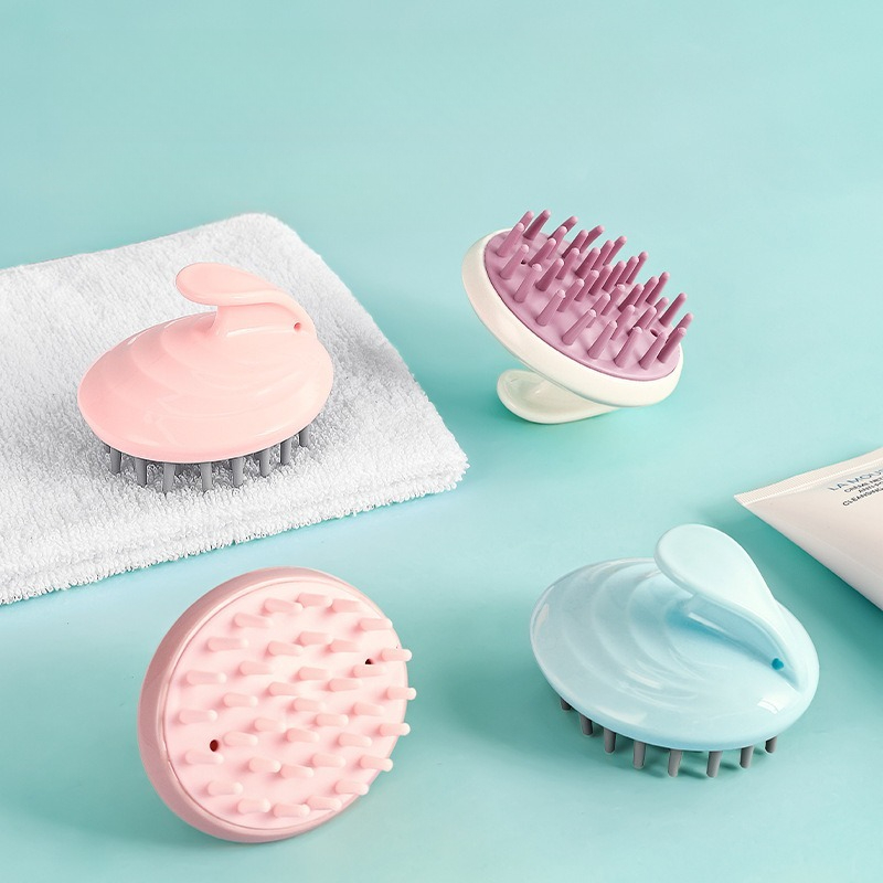 Baby Products Hair - Silikon-Haarmassagekamm, Kopfhaut-Reinigungsbürste, Unisex, Anti-Juckreiz-Shampoo, Gegen Schuppen,