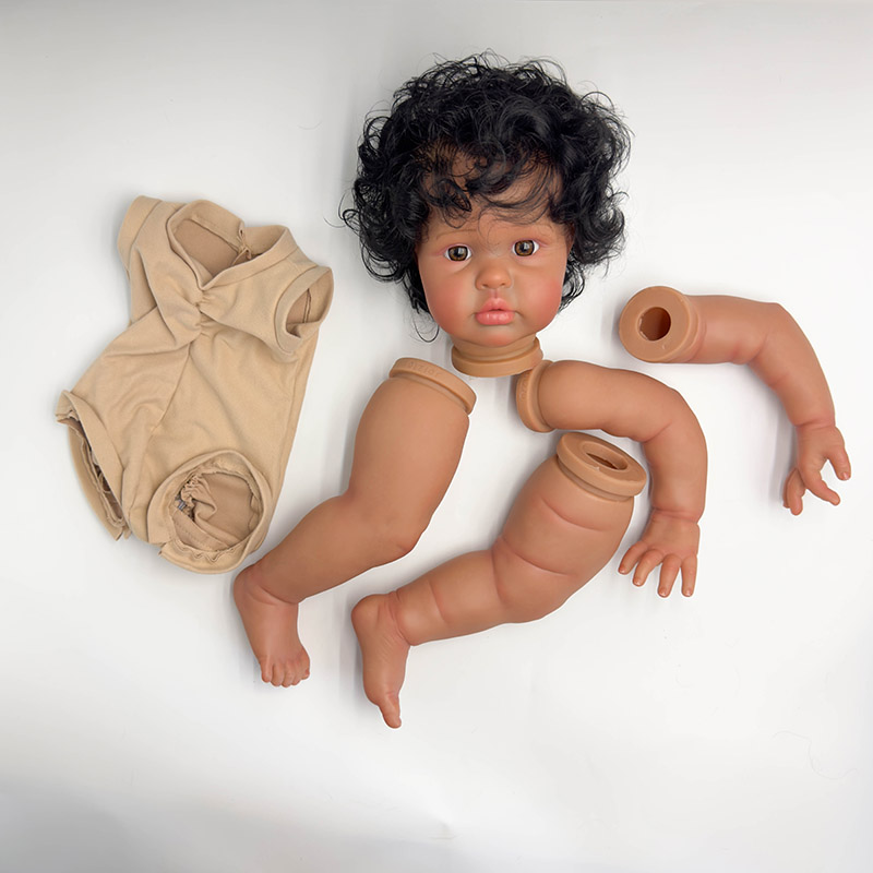 Baby Products Hair - NPK 24'' handgemachte dunkle Haut unvollendete