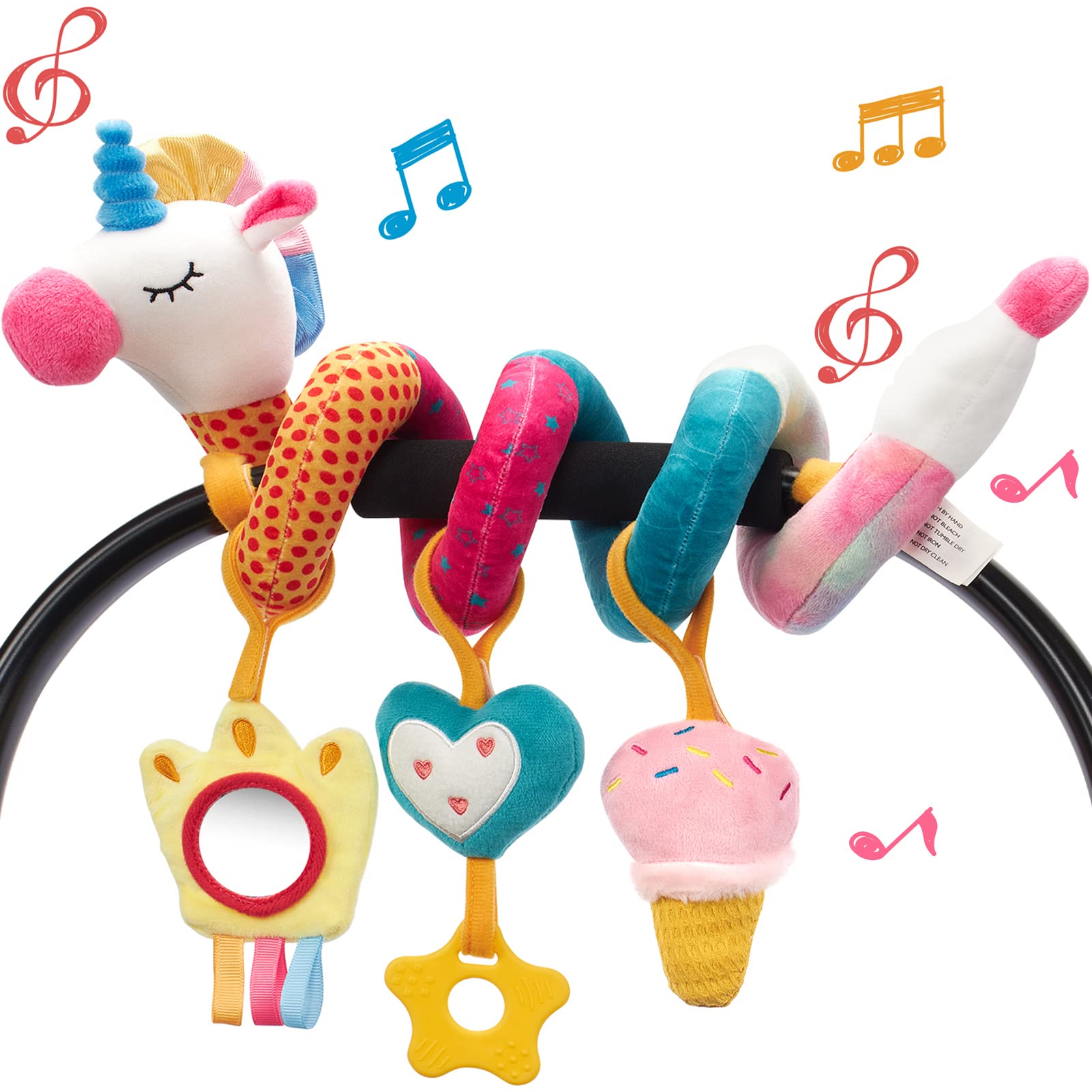 Baby Rattle Toy Set - Autos itz Spielzeug für Babys Rassel