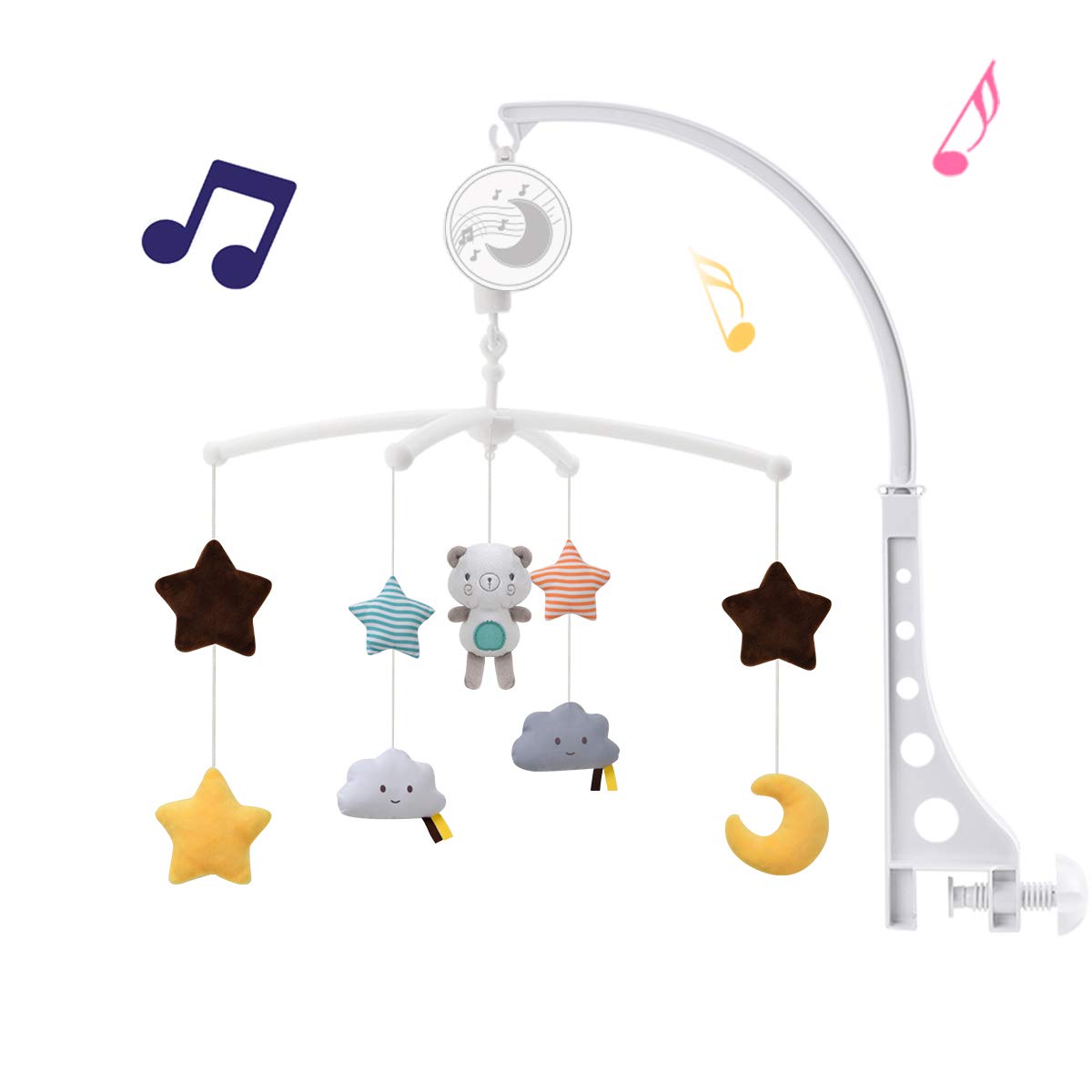 Babybett Mobiles Rasseln Musik – Baby Rattle Toy Set Bewertung und Preis