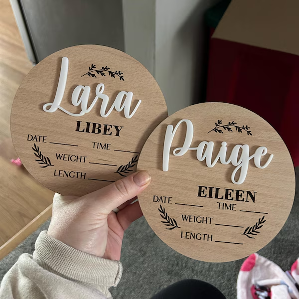 1 Stück personalisiertes Baby- – Baby Products Decoration Bewertung und Preis