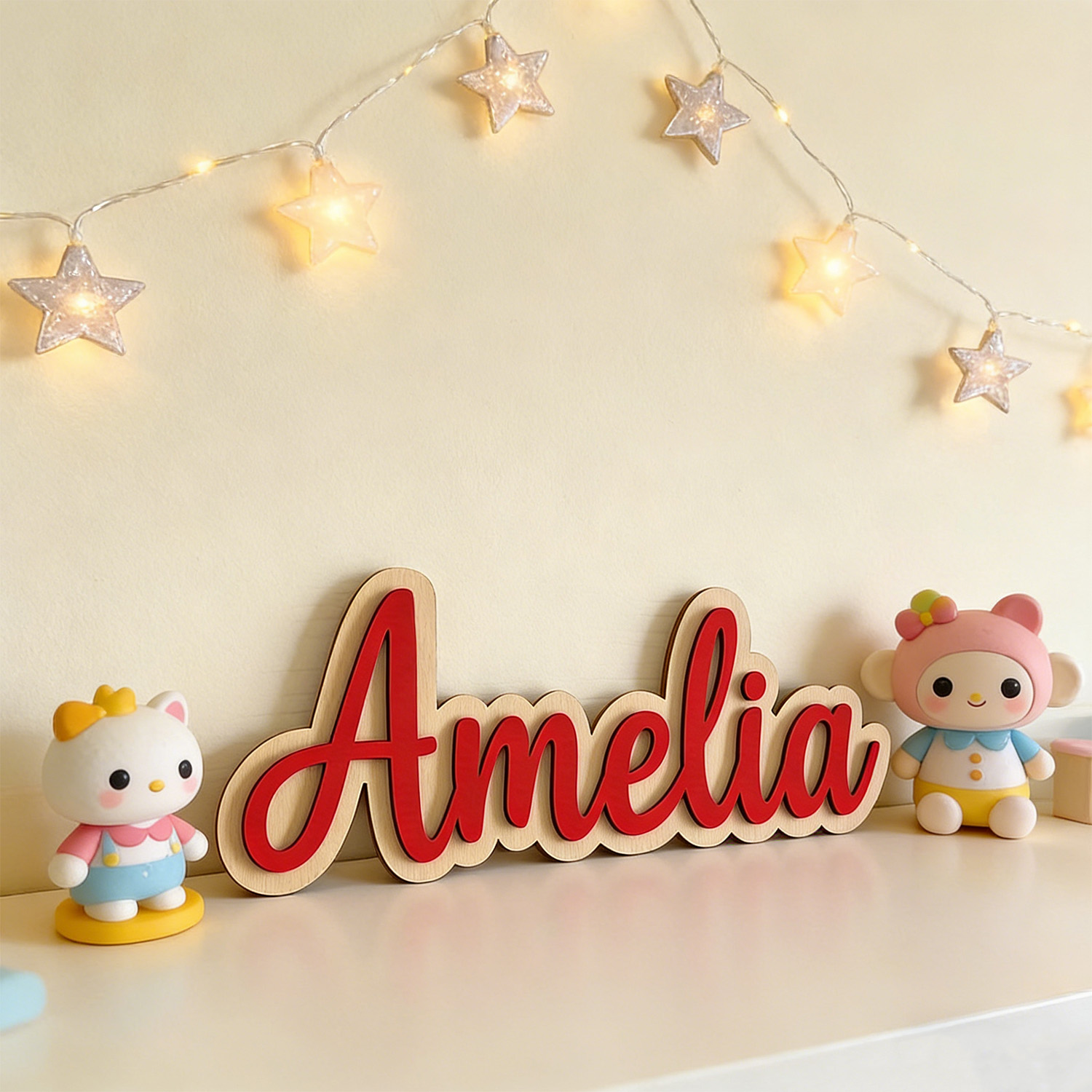 1 Stück personalisierte doppel – Baby Products Decoration Bewertung und Preis