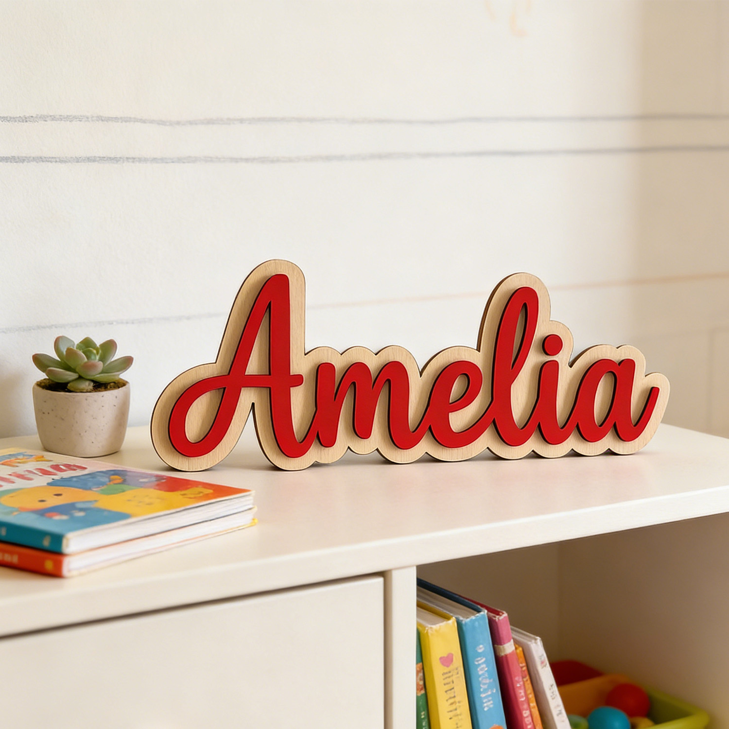 1 Stück personalisierte doppel – Baby Products Decoration Bewertung und Preis
