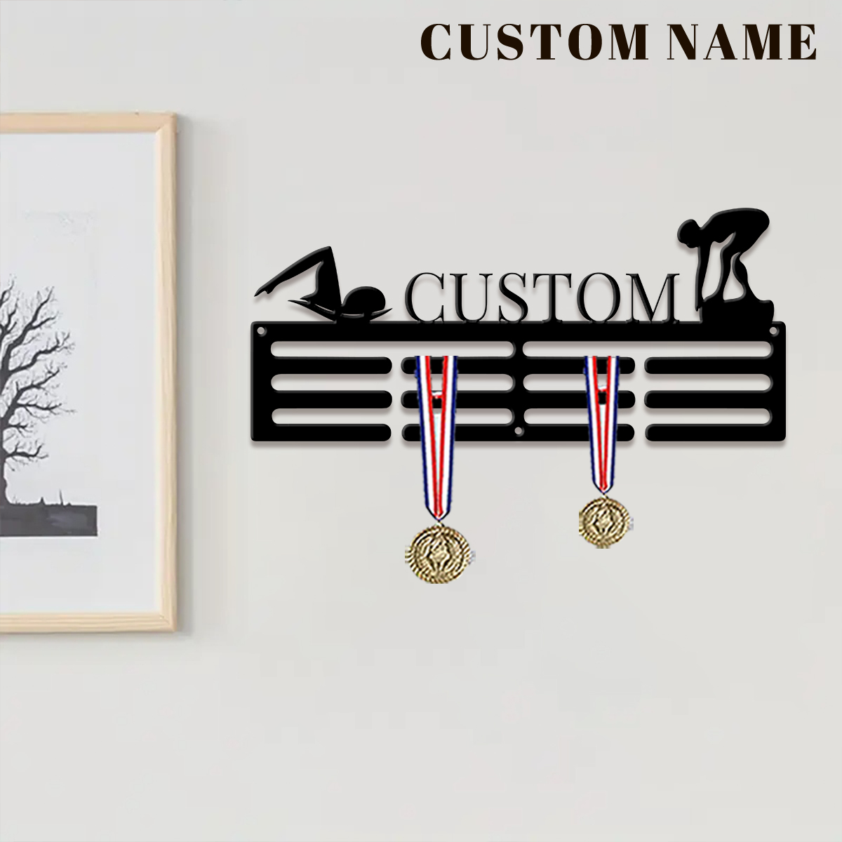 1 Stück Individueller Metall-M – Baby Products Decoration Bewertung und Preis