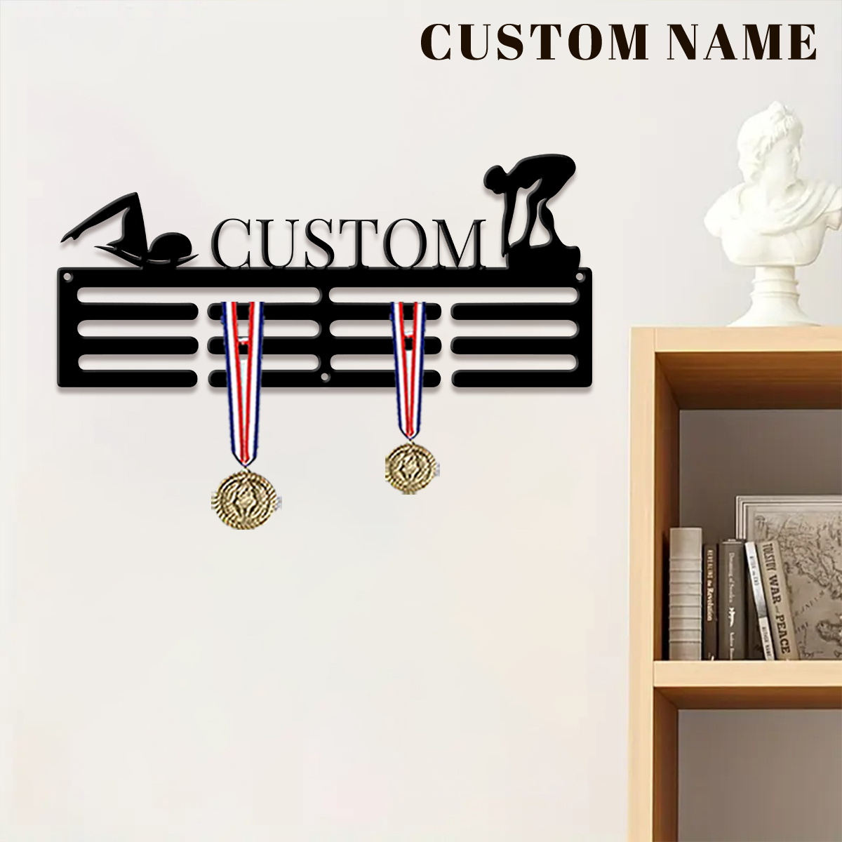 1 Stück Individueller Metall-M – Baby Products Decoration Bewertung und Preis