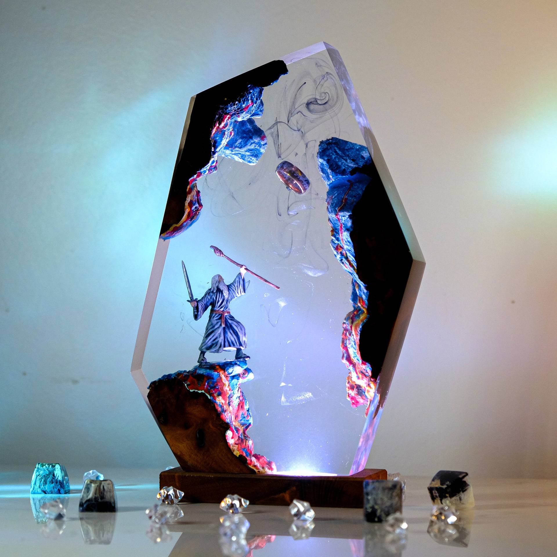 Film-Szenen-Figur Tischlampe a – Baby Products Decoration Bewertung und Preis