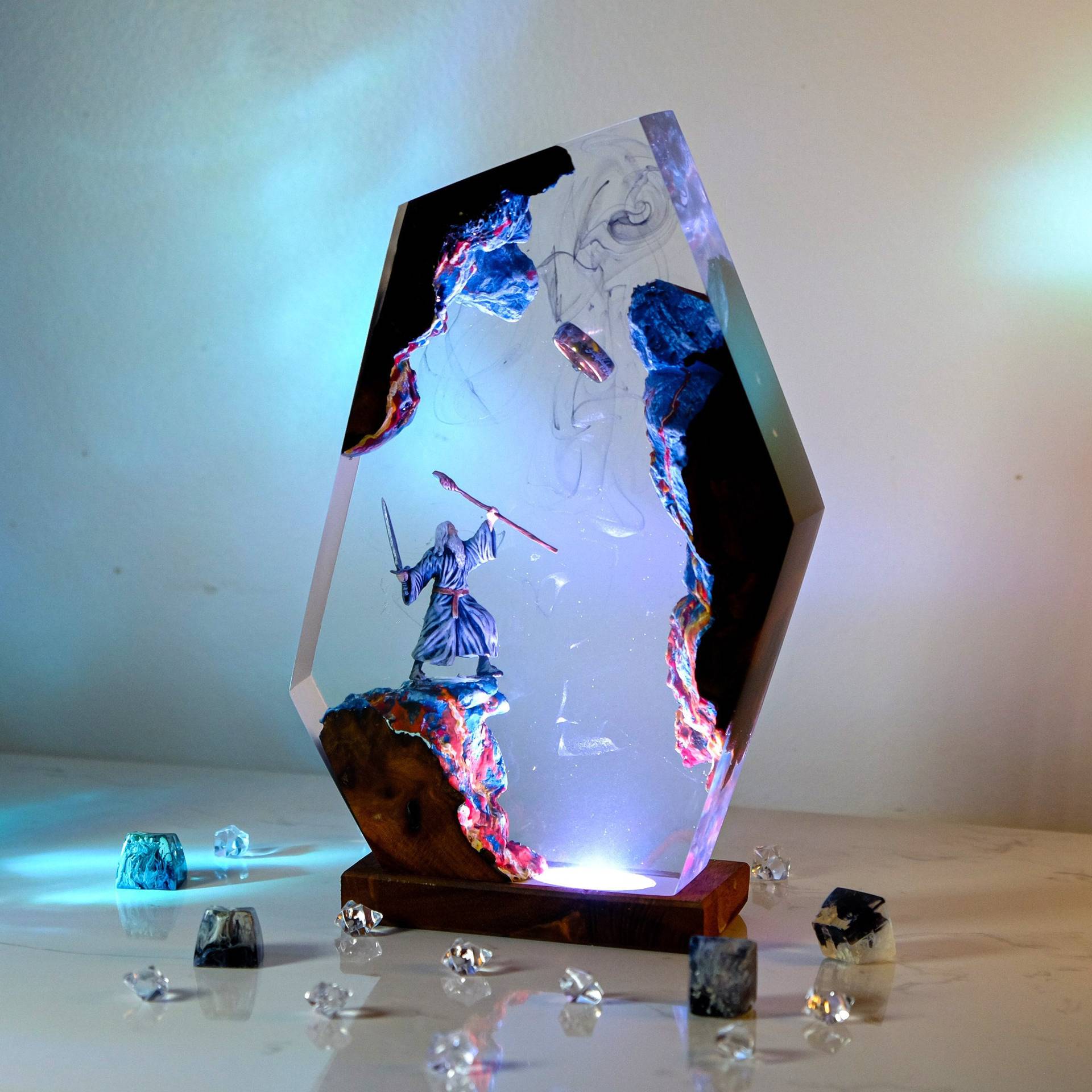 Film-Szenen-Figur Tischlampe a – Baby Products Decoration Bewertung und Preis