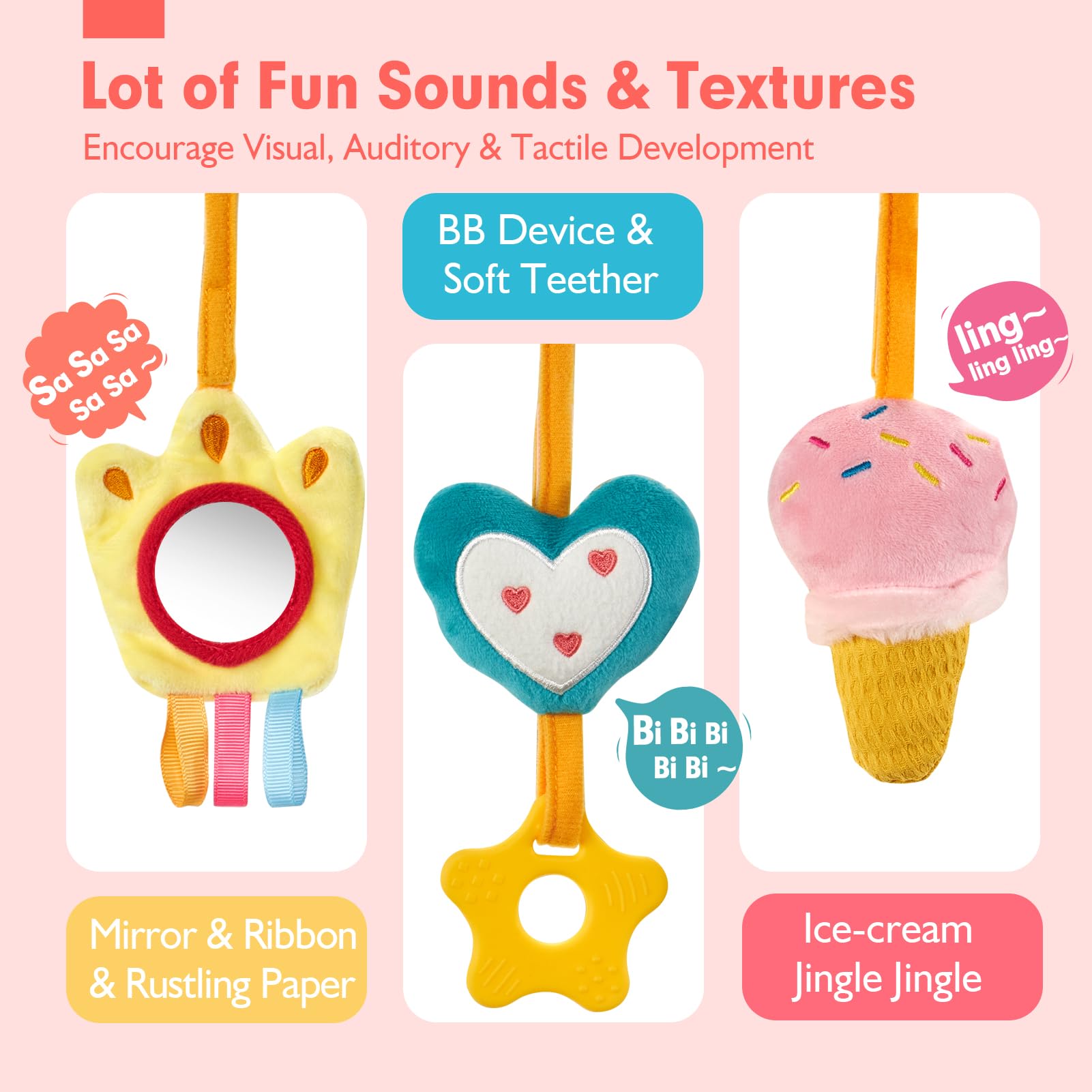 Autos itz Spielzeug für Babys  – Baby Rattle Toy Set Bewertung und Preis